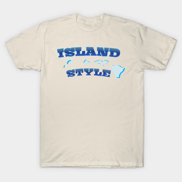 Island style t-shirt Hawaii T-Shirt by Coreoceanart